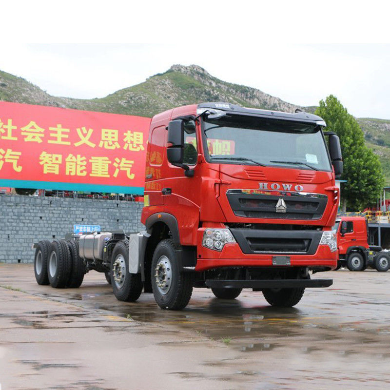 440hp 8X4 8m T7H HOWO 普通の運転席で利用済みダンパートリッパートラック