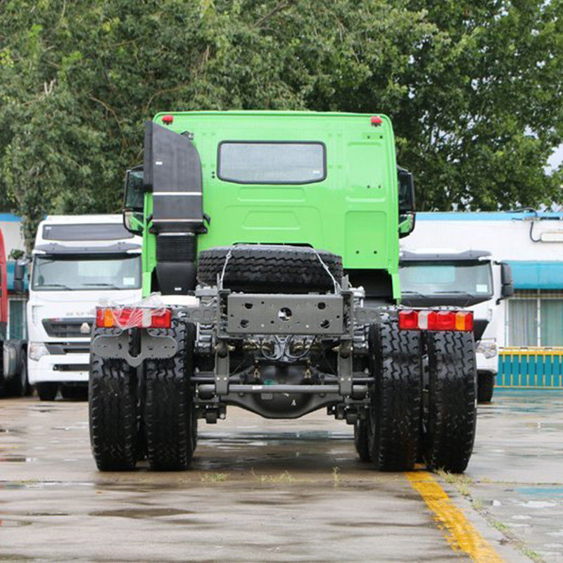 400hp 6X4 5.8m HOWO 使用済みダンパートリッパートラックと 5.3-6.2M 貨物タンク長