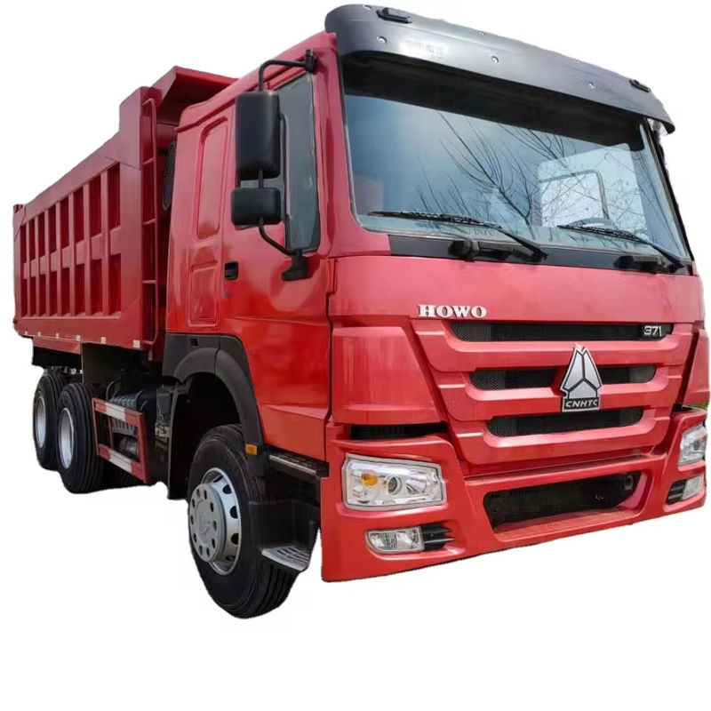 LHD SINO TRUCK HOWO 371HP 6*4 手動エアコン付き重用ダンプティッパートラック