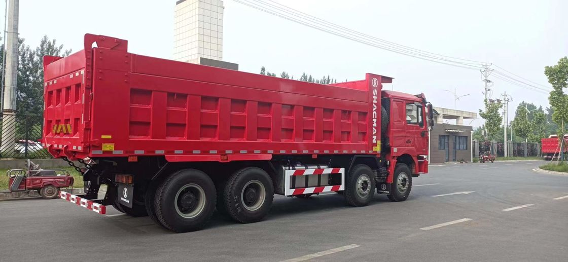 Shacman HOWO 380HP 8*4 重荷ダンプトラック ターパーダンパー ユーロ2排出基準