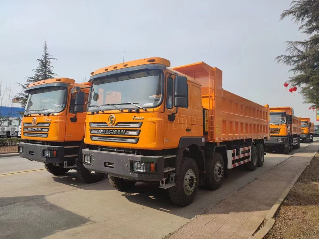 マックス馬力 400ps Shacman HOWO 380HP 8*4 重荷ダンプトラック ティッパー トラックダンパー