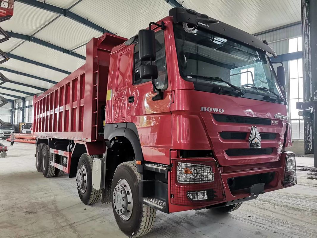 HWギアボックス SINO トラック HOWO 400HP 16ホイラー 8x4 重荷LHDダンプトラック