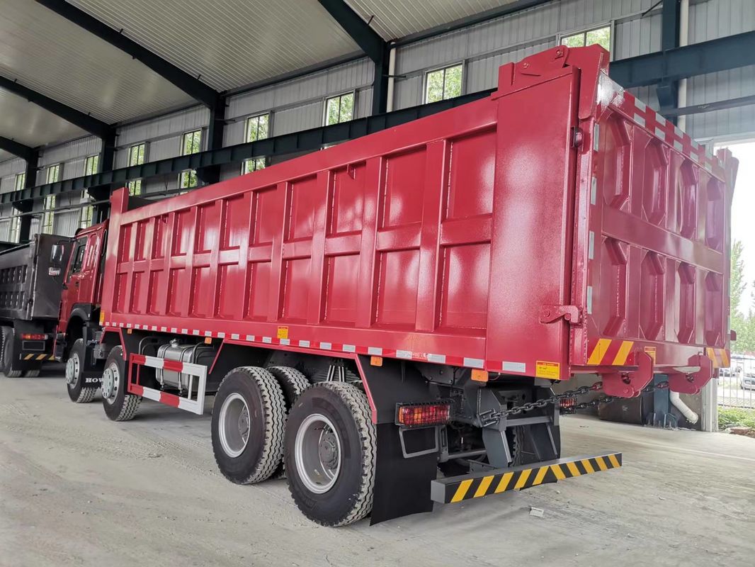 HWギアボックス SINO トラック HOWO 400HP 16ホイラー 8x4 重荷LHDダンプトラック