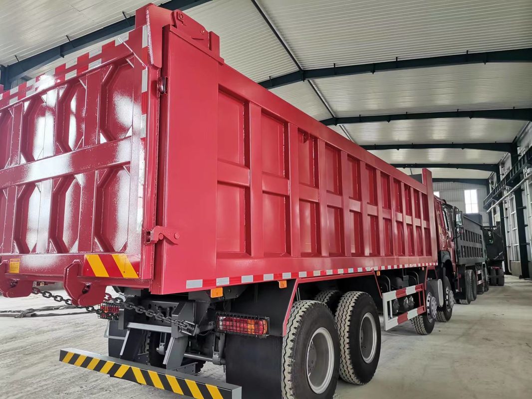 HWギアボックス SINO トラック HOWO 400HP 16ホイラー 8x4 重荷LHDダンプトラック
