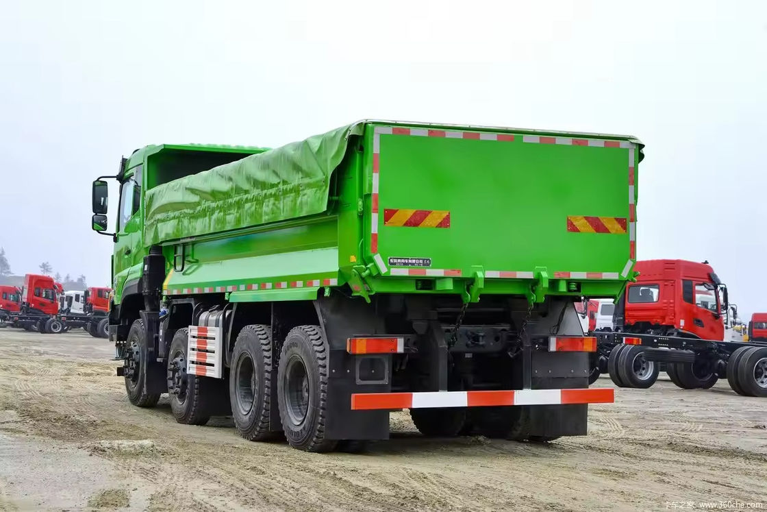 12ホイラー 35トン 600hp ドンフェンダンプトラック 砂 土石 輸送 ティッパー