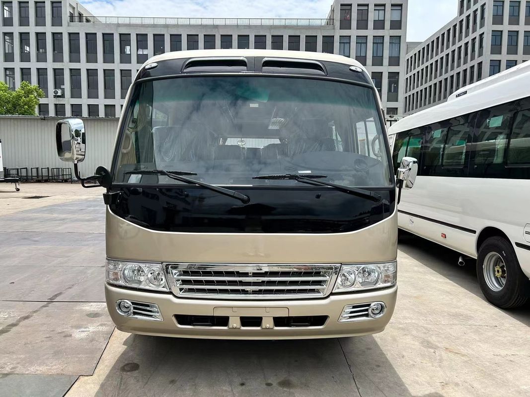 30人乗りの左方向駆動コースターバス 85Lオイルタンクとユーロ2排放基準