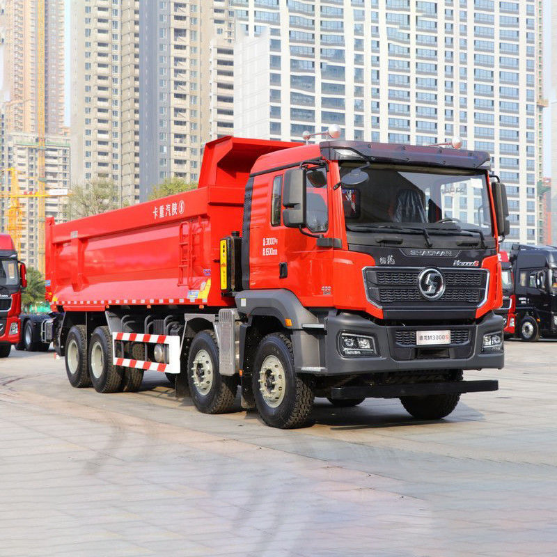 350hp 8x4 6.8m 12タイヤとユーロ2排出基準のシャックマンダンプティッパートラック