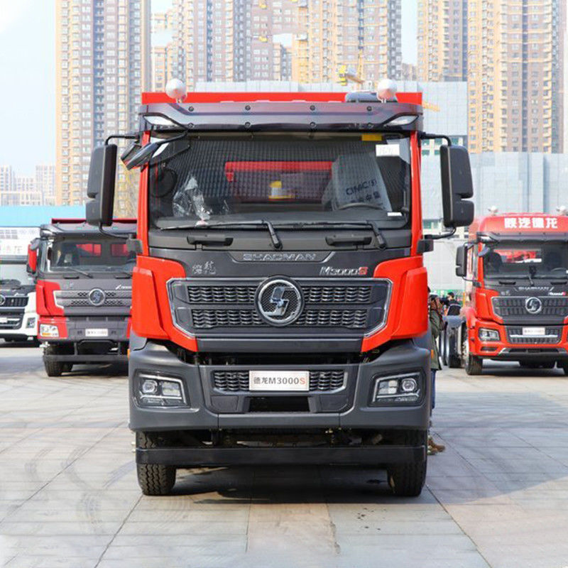 350hp 8x4 6.8m 12タイヤとユーロ2排出基準のシャックマンダンプティッパートラック