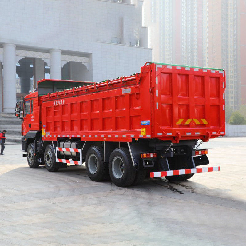 350hp 8x4 6.8m 12タイヤとユーロ2排出基準のシャックマンダンプティッパートラック