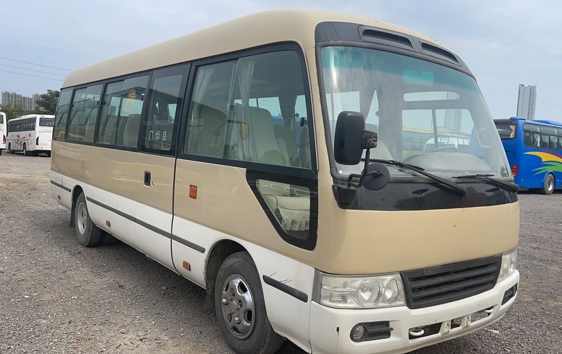 良質なLHDディーゼルコースターバス 2.4Tの排量と19席の容量