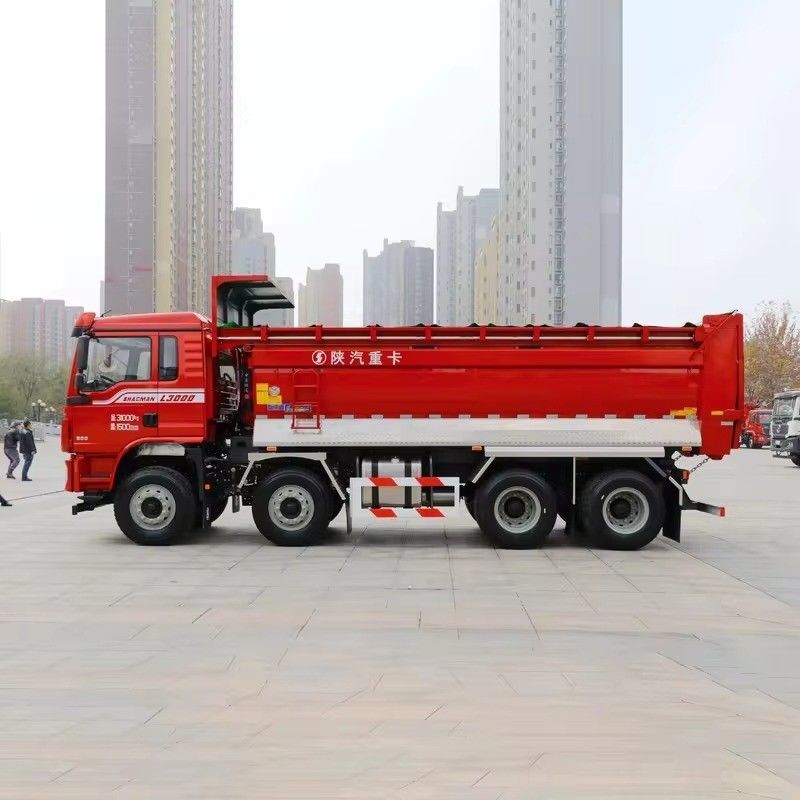左手運転 30cbm トンパートラック 中古 ダンプトラック Shacman F3000 8*4 12ホイール ユーロ 2