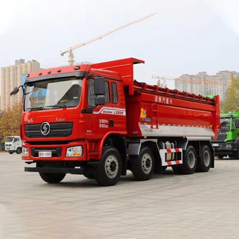 左手運転 30cbm トンパートラック 中古 ダンプトラック Shacman F3000 8*4 12ホイール ユーロ 2