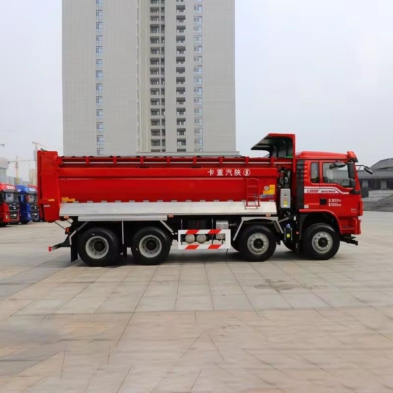 左手運転 30cbm トンパートラック 中古 ダンプトラック Shacman F3000 8*4 12ホイール ユーロ 2