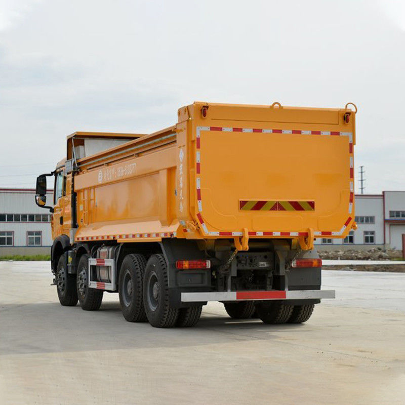 440HP 8x4 6.5m HOWOダンプトラック 貨物タンク長さ 6.2-8m MC11.44-60 エンジン