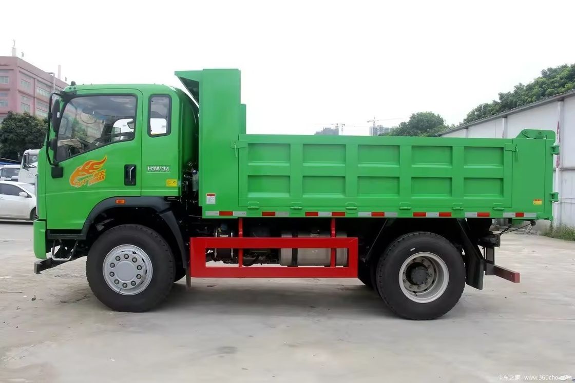 HW76 キャビン 6 輪 4x4 4x2 3 5 8 10 トンのディーゼルエンジン Lhd Rhd ミニダンプティッパートラック