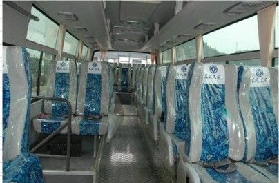 1990mm 内部高さ 中古市用バス 45人乗りの小型バス EQB235-20 エンジンモデル