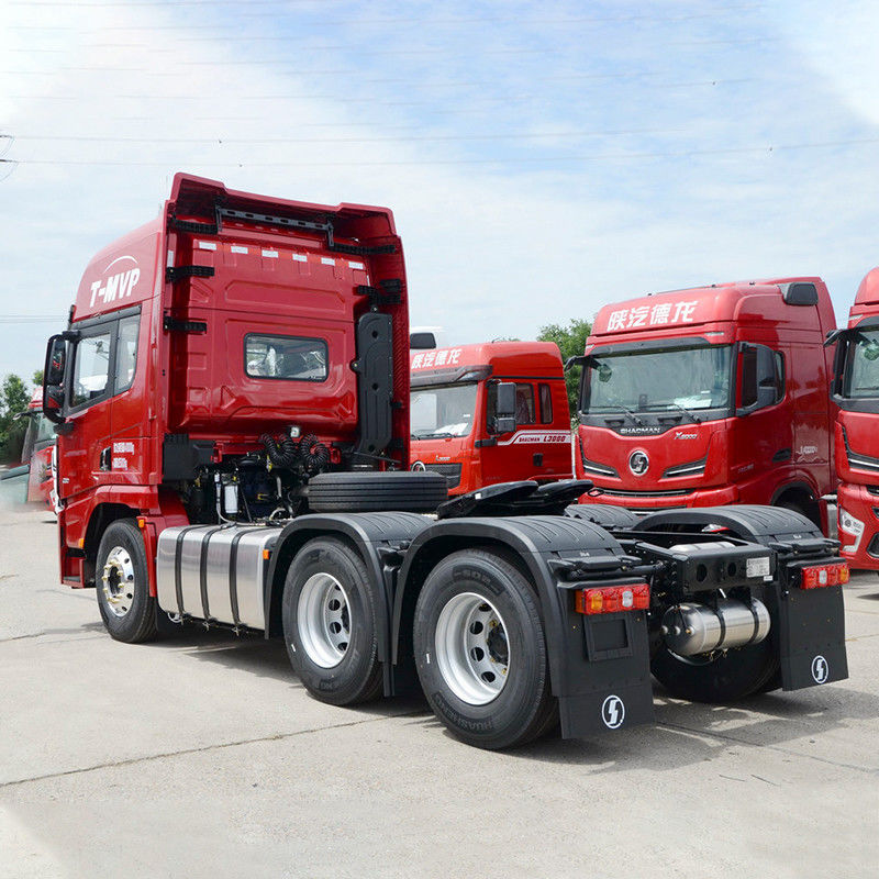 ディーゼル燃料タイプ 480hp 6x4 Shacman トラクタートラック 最大トルク Nm 2000-2500Nm