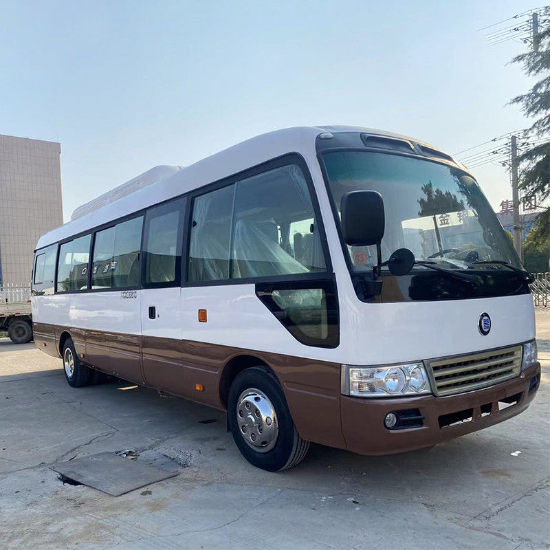 LHD 30人用トヨタコースターバス 良好な状態とユーロ3排出基準