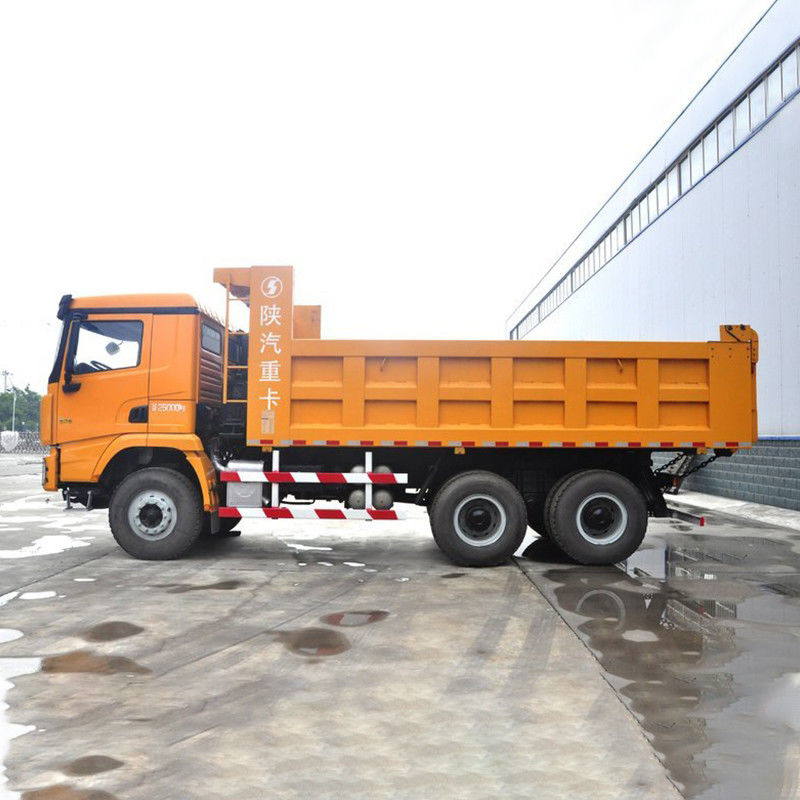 SHACMAN X3000 6x4 375hp ダンプティッパートラック 360° 後部カメラとマルチメディアシステム
