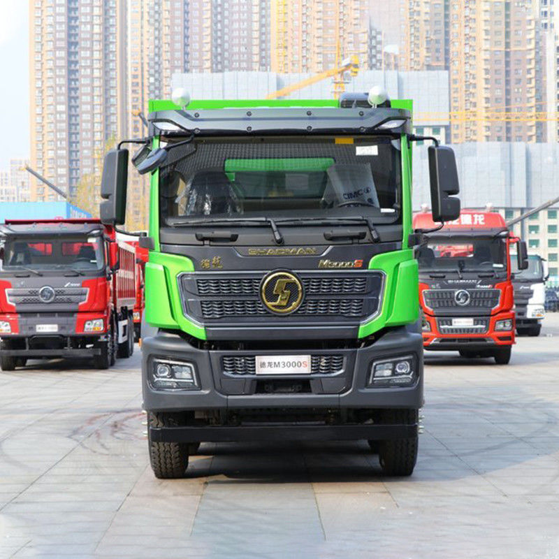 マニュアルトランスミッション型 Shacman 400hp 8x4 重量鉱山 ダンプ ターパー トラック 鉱山