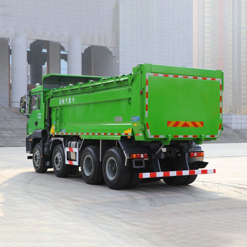 マニュアルトランスミッション型 Shacman 400hp 8x4 重量鉱山 ダンプ ターパー トラック 鉱山