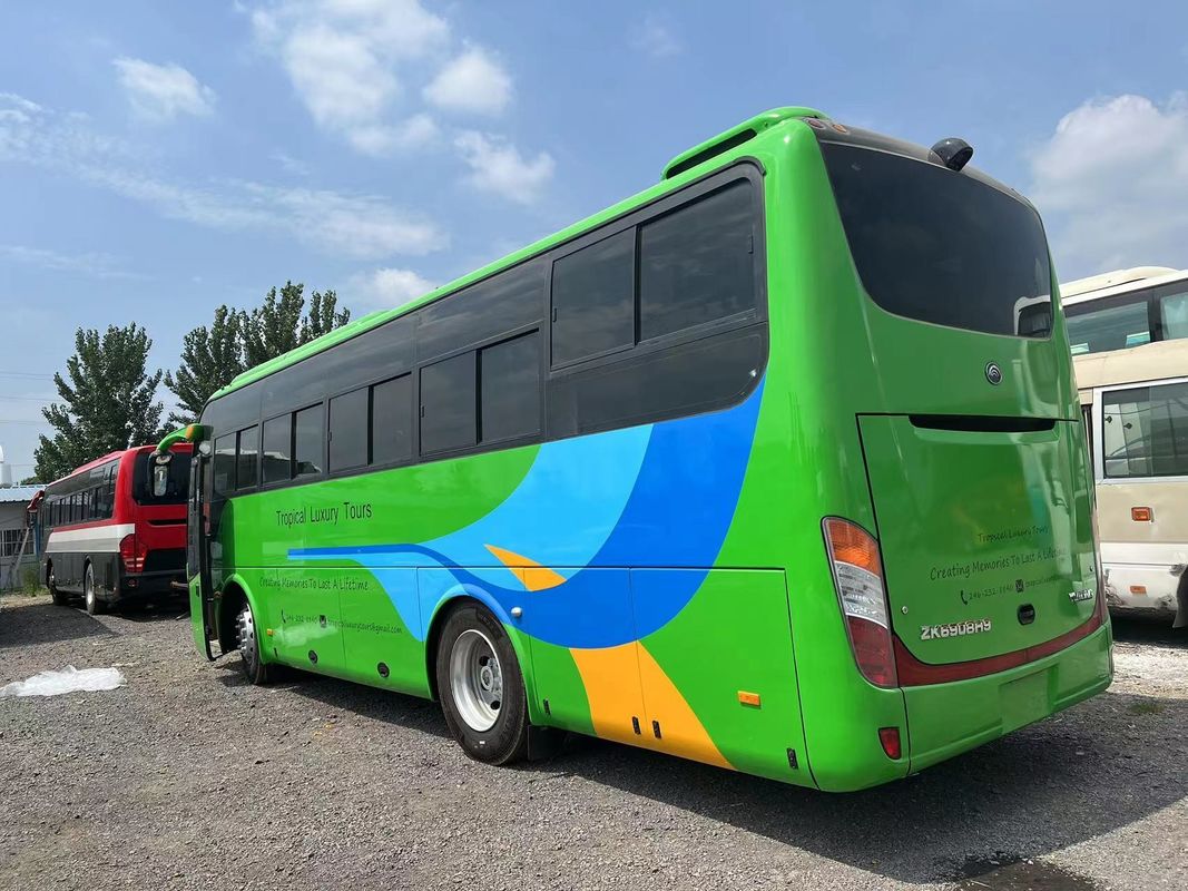 6908 中古バス 39席 マニュアルトランスミッションと寸法12000*2550*3890のバス