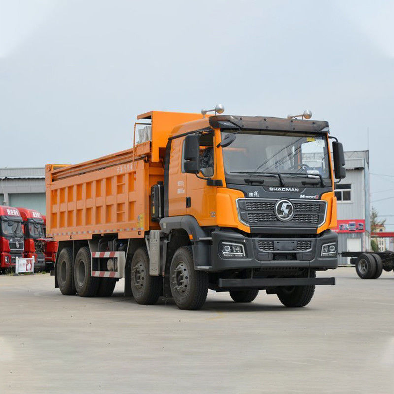 セカンドハンド 400hp 8x4 6.8m シャックマン ダンプトラック 馬力 351-450hp 触覚画面なし