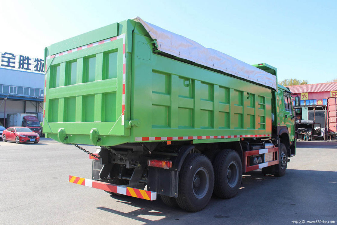 シノ トラック ホウ 400hp 6x4 8m3 20cbm WP12.400E201エンジンのダンプティッパートラック