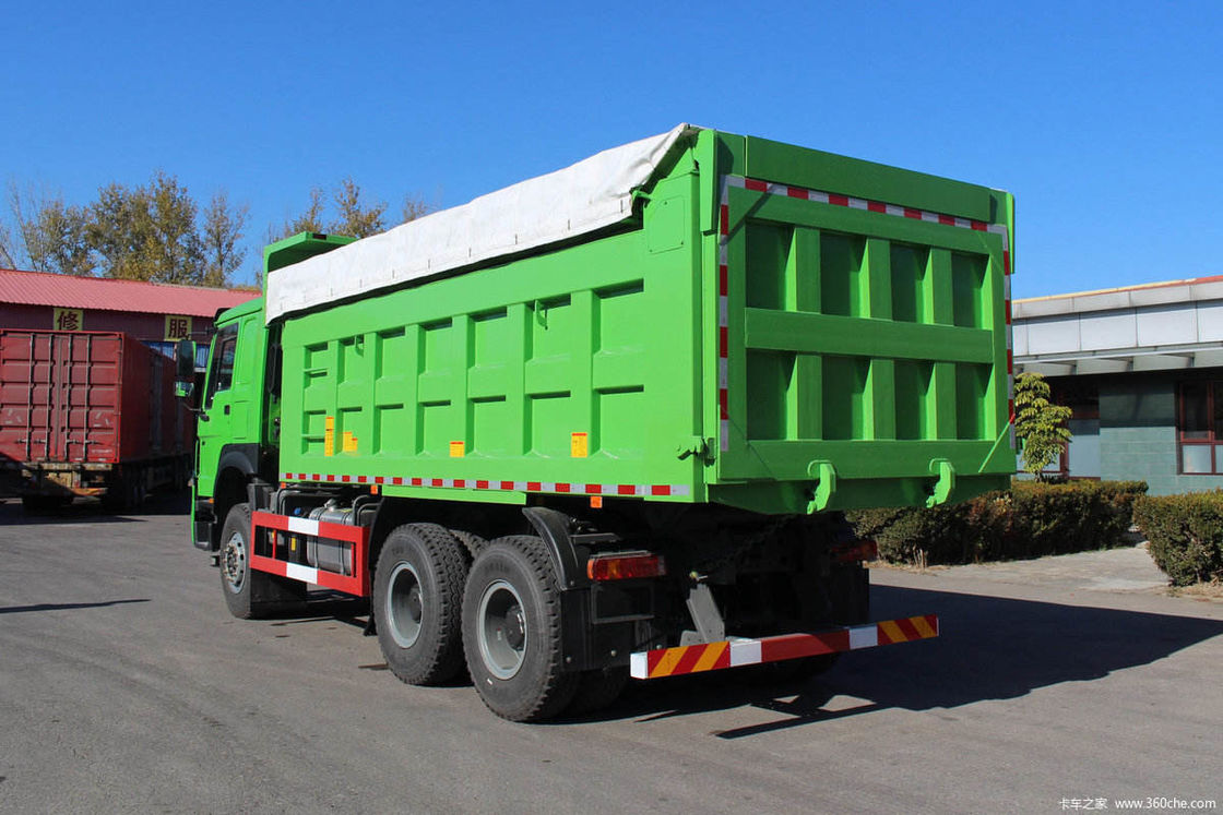 シノ トラック ホウ 400hp 6x4 8m3 20cbm WP12.400E201エンジンのダンプティッパートラック