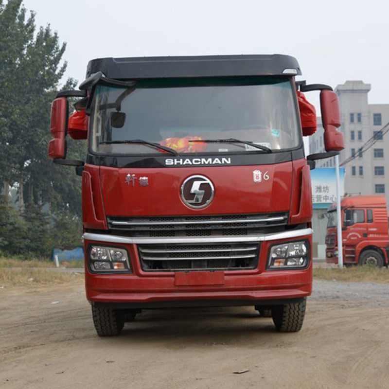 シャックマン 8×4 12輪 8m3 24立方メートル 30T 白い重用ダンプトラック