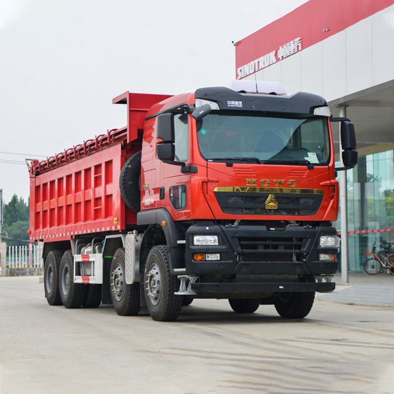 8x4 トリパートラック 40トン 12輪ダンプトラック 手動エアコン HOWO 400HP
