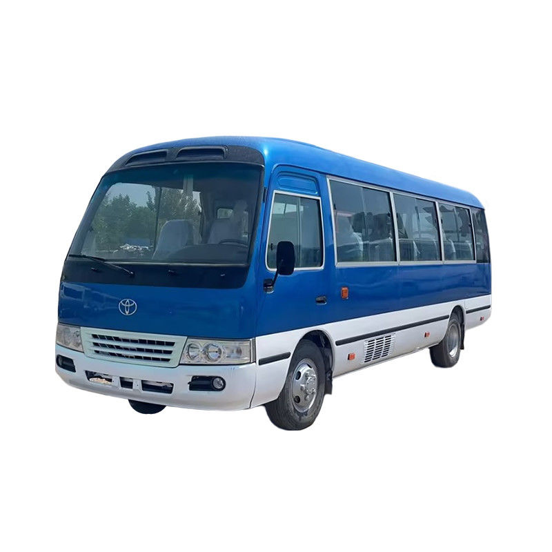 中古トヨタ・コースターバス 1HZ 左走 30人乗りの長距離移動
