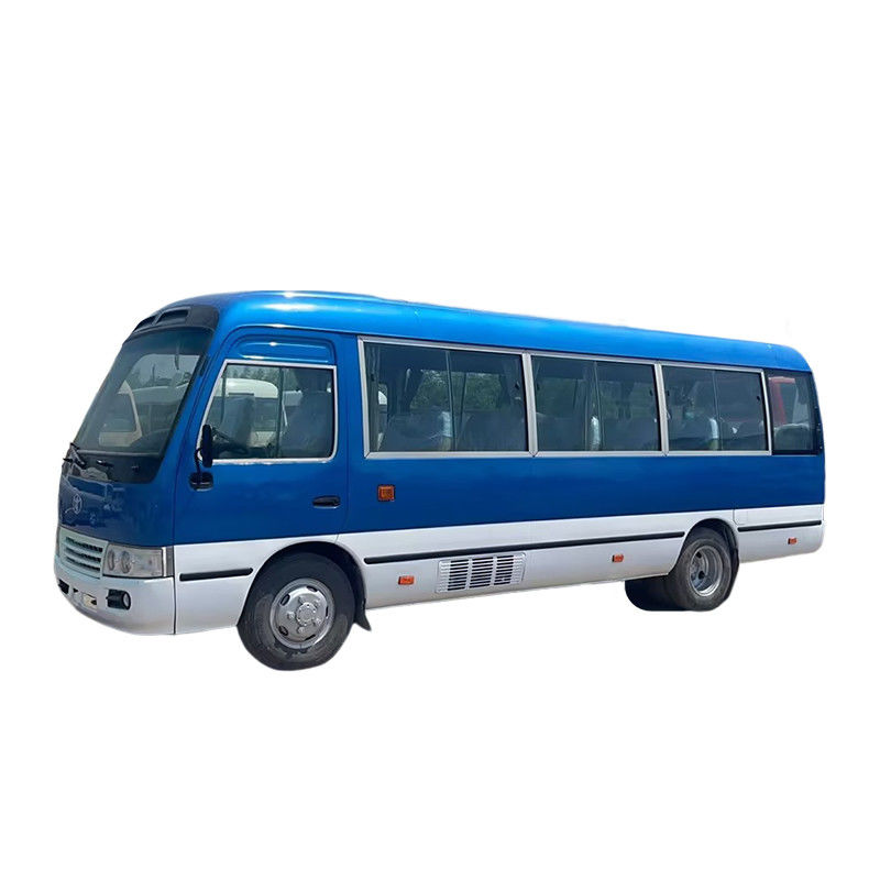中古トヨタ・コースターバス 1HZ 左走 30人乗りの長距離移動