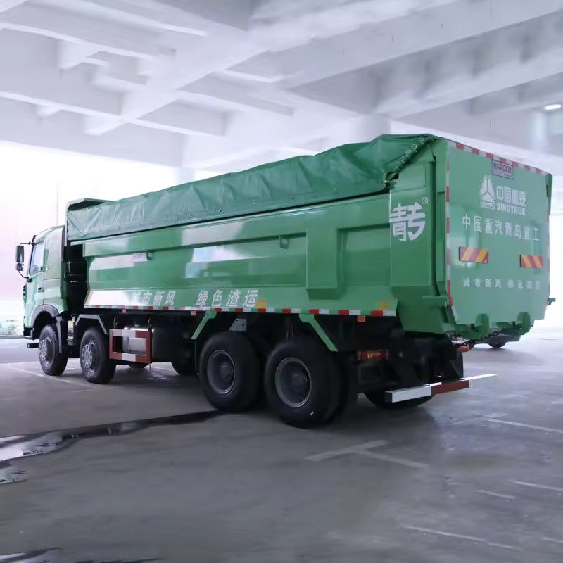 荷物タンクの長さ ≥8mとWEICHAIエンジンを持つ40トンの容量のあるティッパートラック