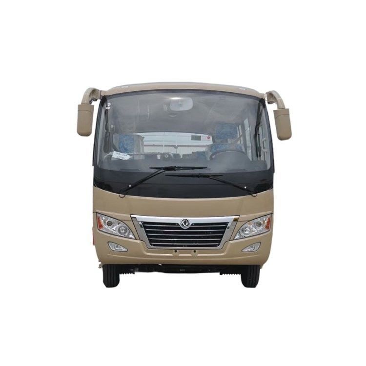 マニュアルトランスミッション 型 ドンフェン 19 席 LHD 中古コースター バス 2360ml 容量