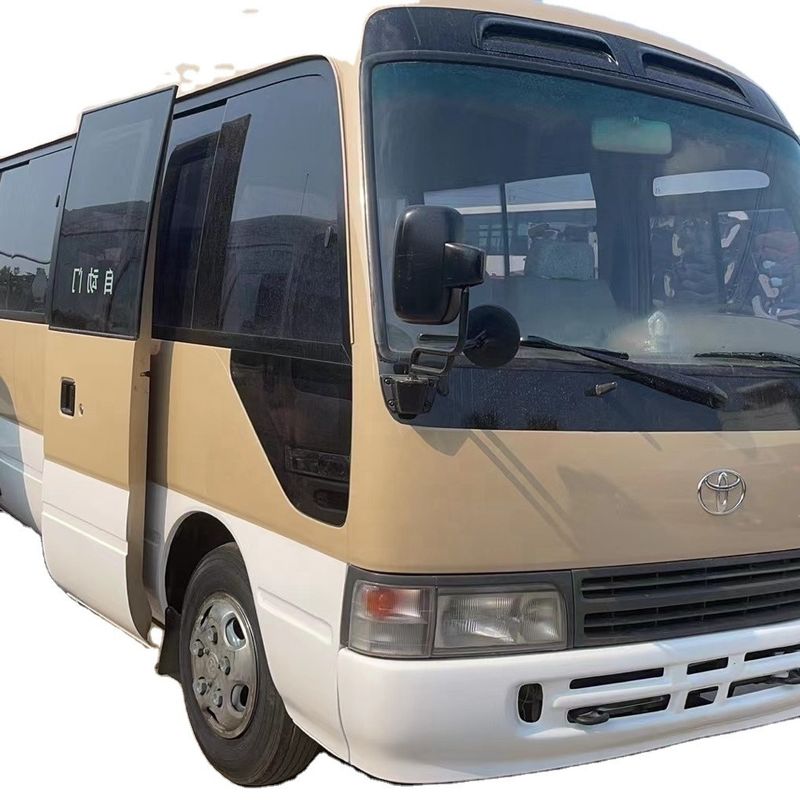 日本 トヨタコースター 30人乗りLHDバス DF5S410ギアボックスと最大速91 110 km/h