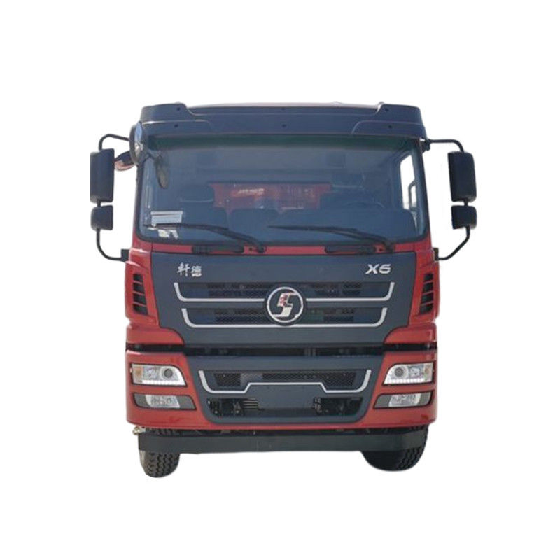 中古 シャンシ自動車 商用車 シュアンデ X6 220HP 6X2 4.5m 2人の乗客のためのダンプトラック
