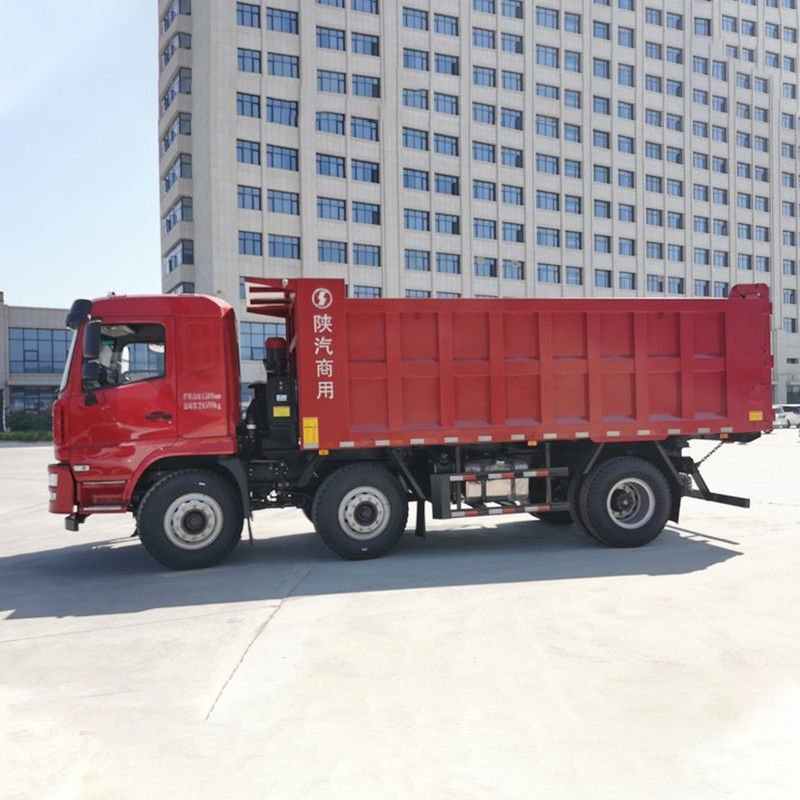 中古 シャンシ自動車 商用車 シュアンデ X6 220HP 6X2 4.5m 2人の乗客のためのダンプトラック