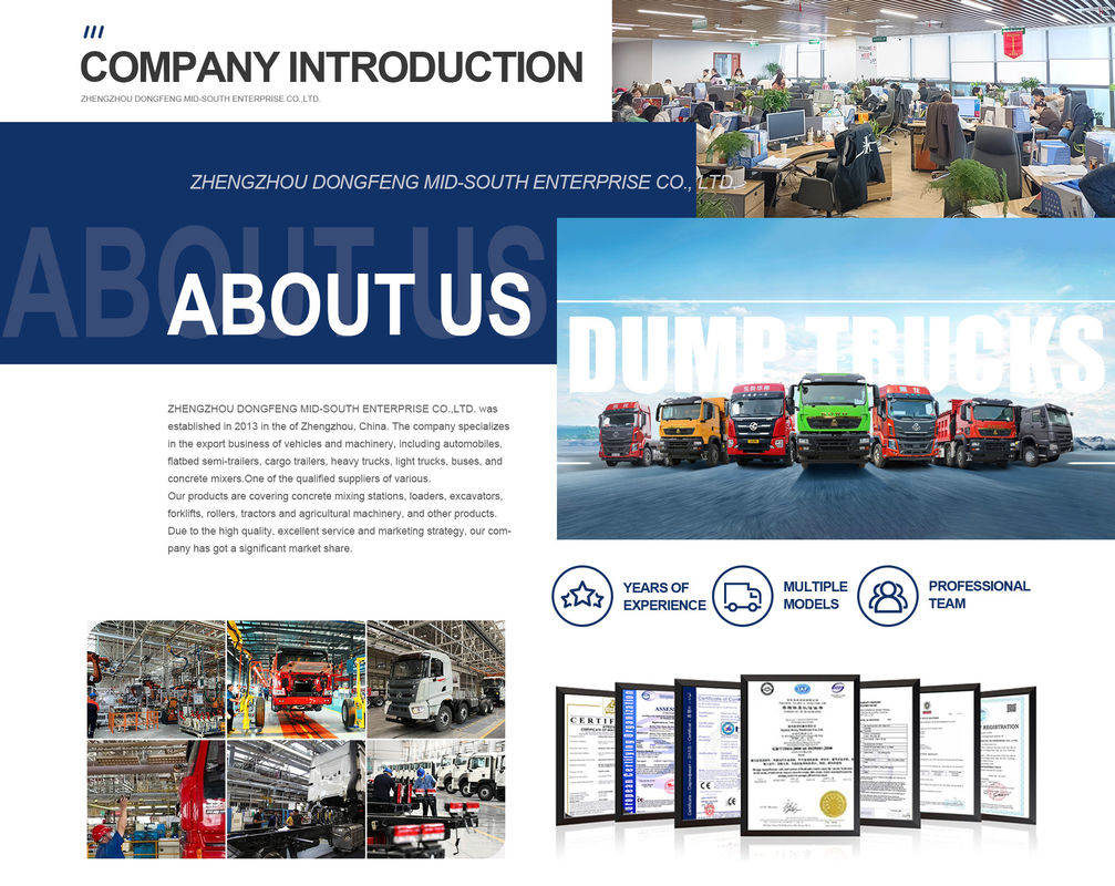 マルチメディアシステム 無 ホワイト カラー HOWO 6x4 371hp 30トンのティッパー トラック 25CBMボックス