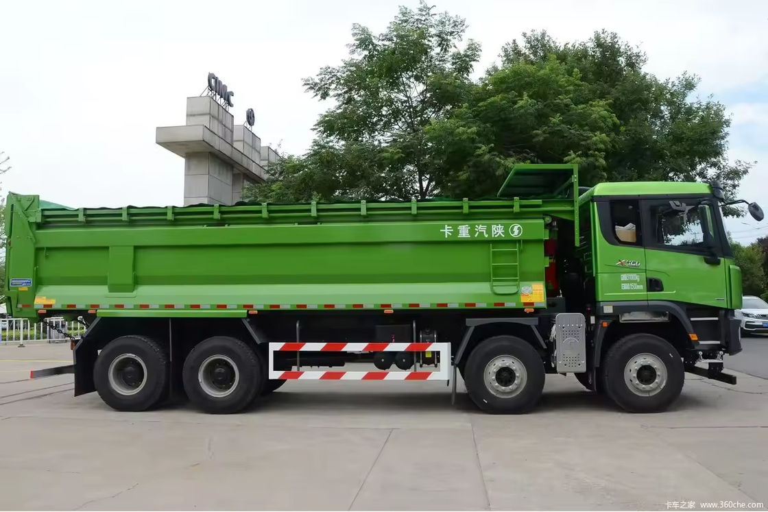 ABSアンチロックブレーキシステム はい 6x4 鉱山用道路ダンプトラック 水力式リフトトラック