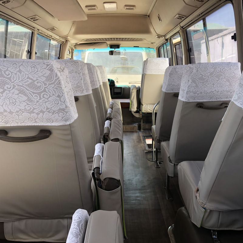 30席用TOYO TAコースター バス ディーゼル燃料で最高状態