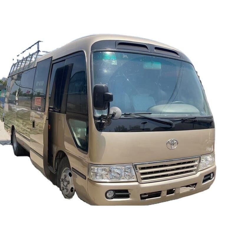30席TOYOTA 4シリンダーのコースターバス ラインエンジンで,そして優れた状態