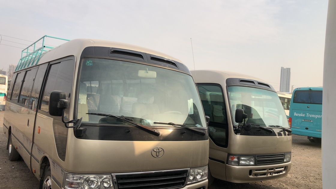 安価なディーゼル トヨタコースターバス 排気基準ユーロ3 状態良好