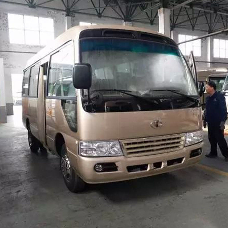 30人用RHD LHDミニコースターバス,手動トランスミッション,4Lエンジン容量