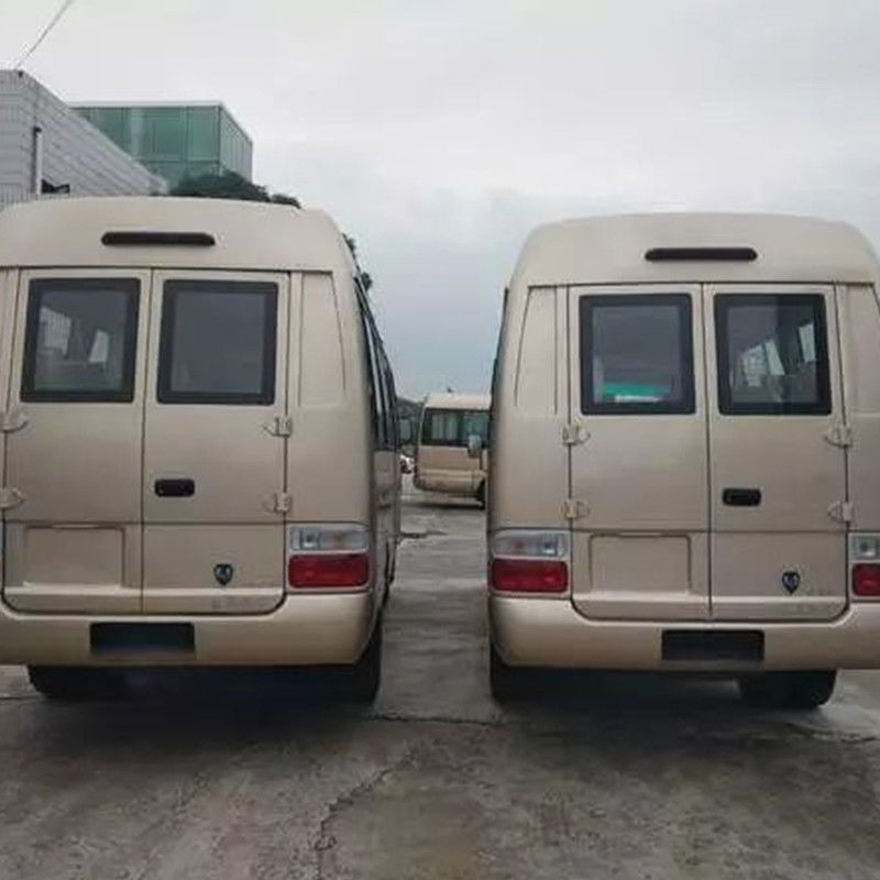 30人用RHD LHDミニコースターバス,手動トランスミッション,4Lエンジン容量