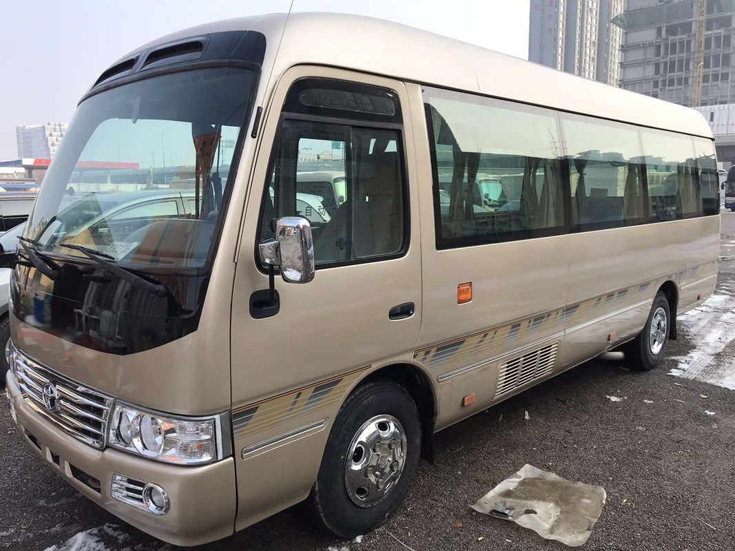 中古 22~30人乗用席 トヨタ・コースター バス 前部搭載ディーゼルエンジン