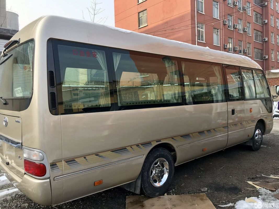 中古 22~30人乗用席 トヨタ・コースター バス 前部搭載ディーゼルエンジン