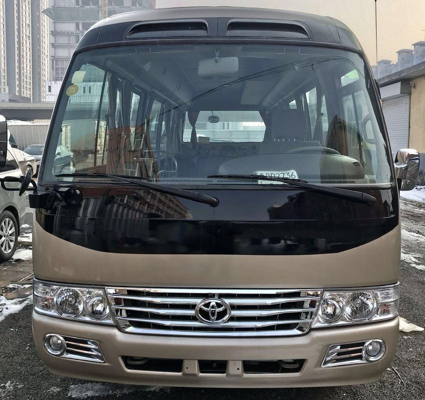 中古 22~30人乗用席 トヨタ・コースター バス 前部搭載ディーゼルエンジン