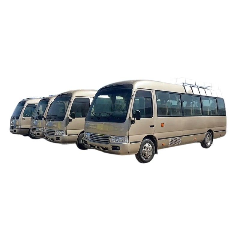 30人用ディーゼル用トヨタコースターバス 15BFTエンジンとユーロ3排出量