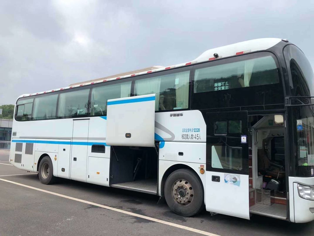 中古 バス バス 35-65 席 客の要求により 8L のバス エンジン 容量